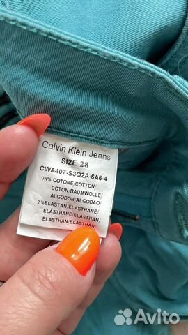 Джинсы calvin klein jeans