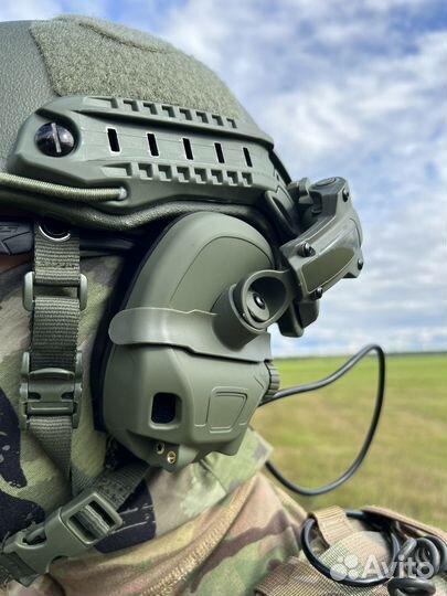 Активные наушники с гарнитурой FCS FMA AMP