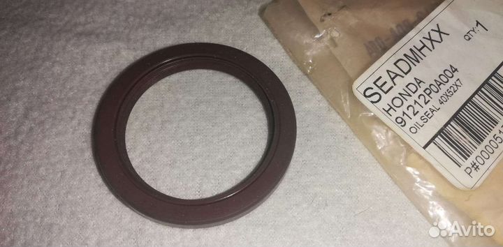 Сальник коленвала Honda 91212P0A004