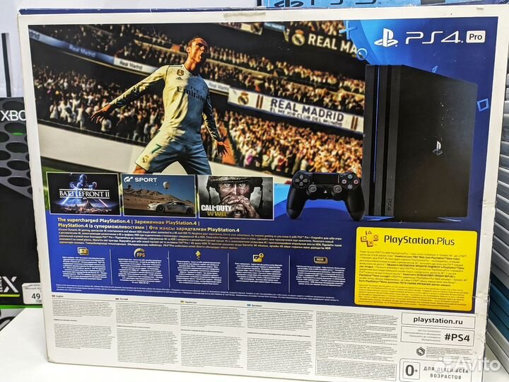 Sony PS4 PRO 7108B Б/У