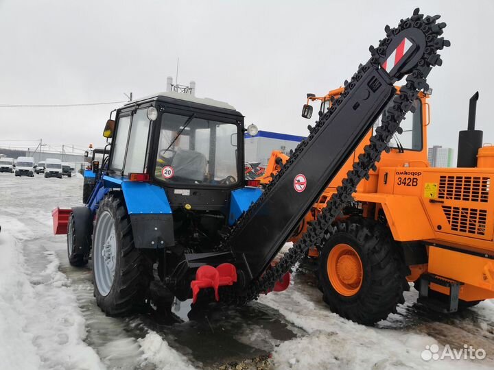 Удкм на базе Беларус 82.1. Бара 2 метра, погрузчик