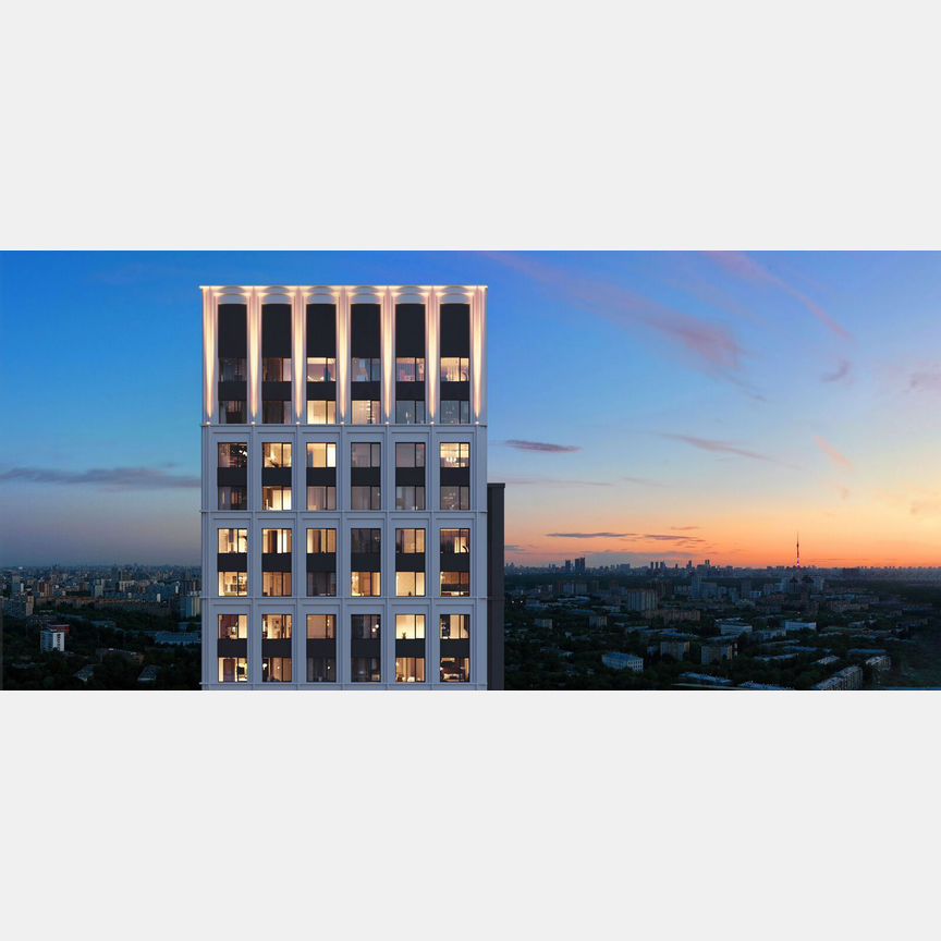 2-к. квартира, 69,5 м², 8/25 эт.