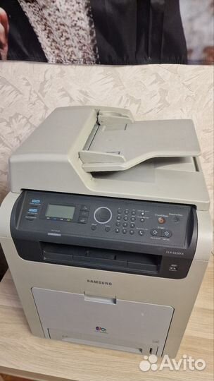 Принтер Лазерный Цветной Samsung CLX-6220FX