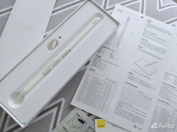 Стилус Baseus Apple Pencil 2 беспроводная зарядка