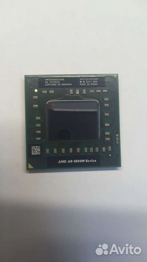 4ядерный процессор для ноутбука AMD A8-5550m sFS
