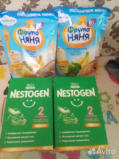 Детские каши и смеси