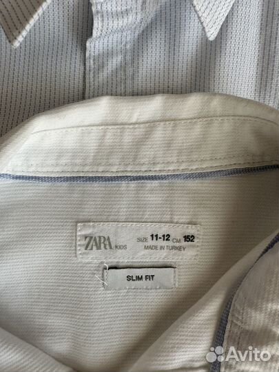 Рубашки школьные Zara 152
