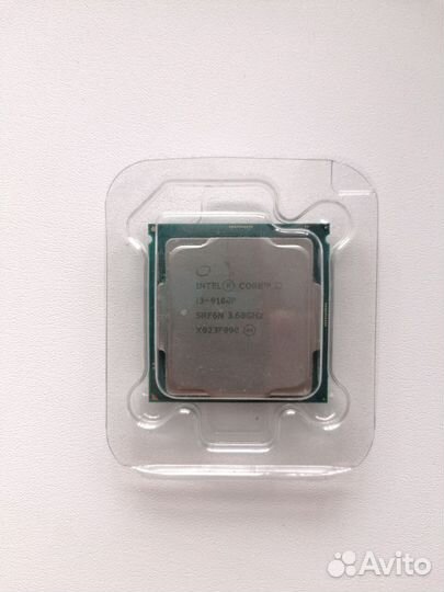 Процессор Intel Core i3 9100f