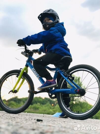 Двухколёсный велосипед детский тренировка