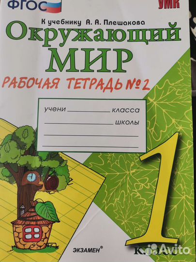 Окружающий мир 1 класс рабочая тетрадь