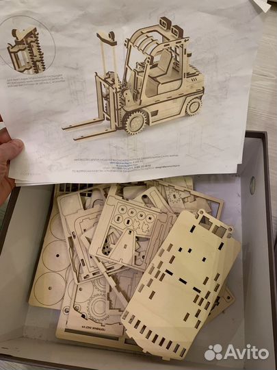 Конструктор деревянный