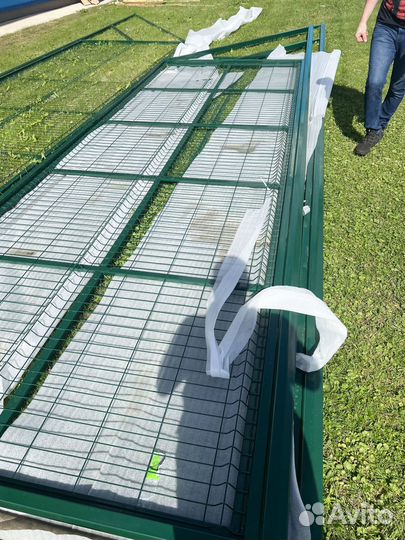 Откатные ворота под ключ