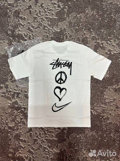 Nike x Stussy logo tee Оригинал