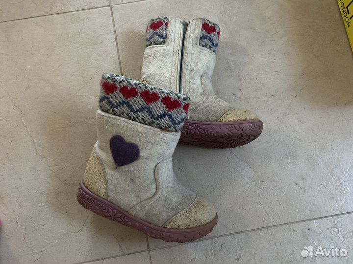 Валенки детские