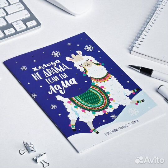 Обложка для паспорта Холода не драма, если ты Лама