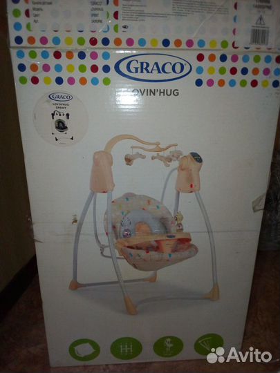 Электронные качели graco