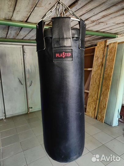 Боксерский мешок груша plaStеp кожа