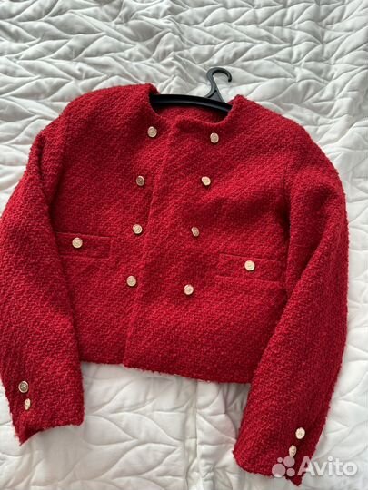 Твидовый жакет