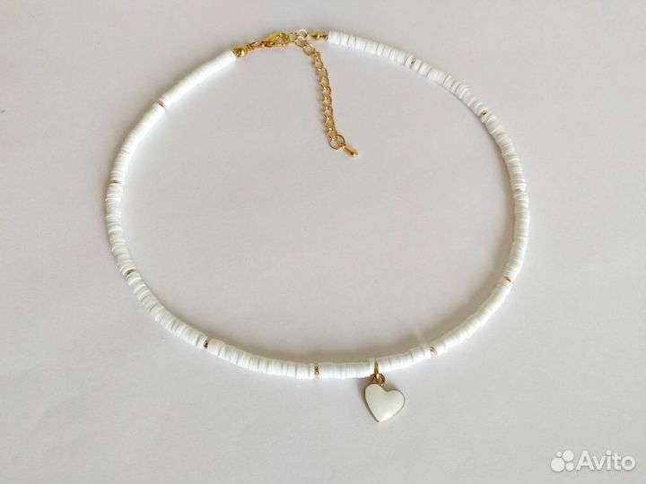 Чокеры marlle из каучуковых бусин ручной работы