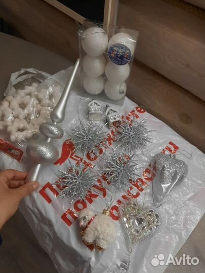 Набор елочных игрушек