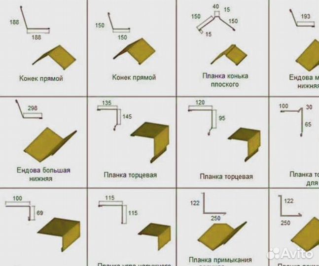 Отлив белый RAL 9003