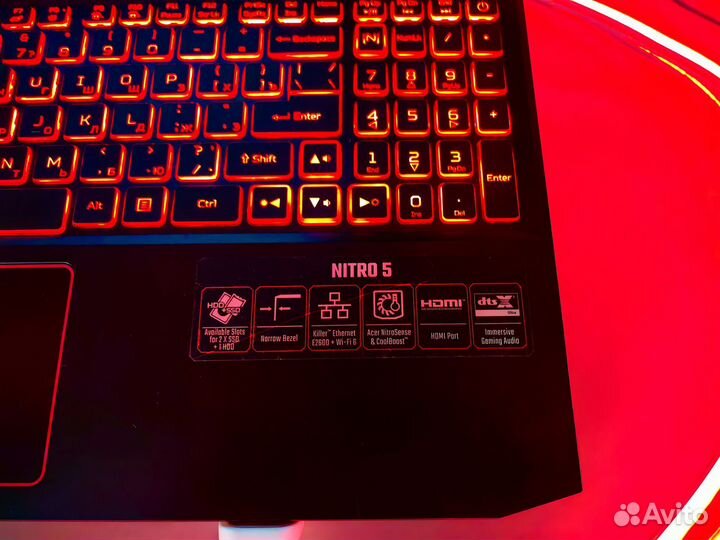 Игровой ноутбук Acer Nitro 5 i5-10300 / RTX 3050