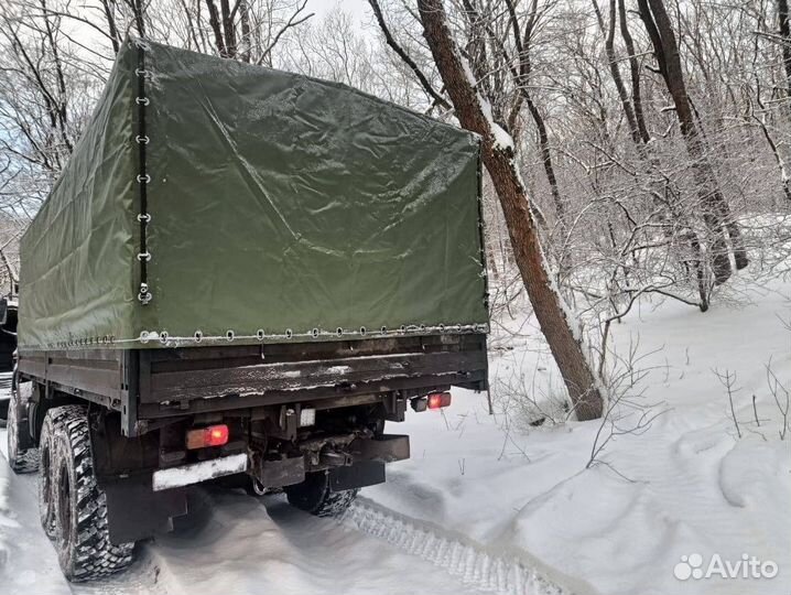 Тент на военный камаз 5350