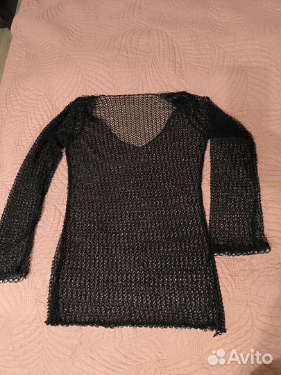 Туника пляжная сетка