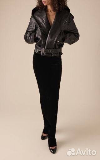 Кожаная куртка Alaia