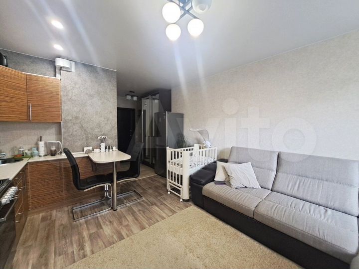 Квартира-студия, 27,2 м², 4/16 эт.