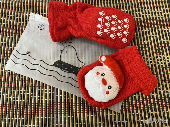Детские носки противоскользящие новые