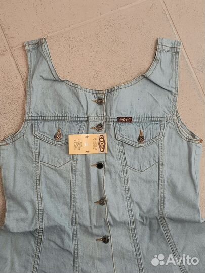 Джинсовый сарафан