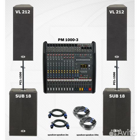 Прокат звука Electro-voice, Dynacord