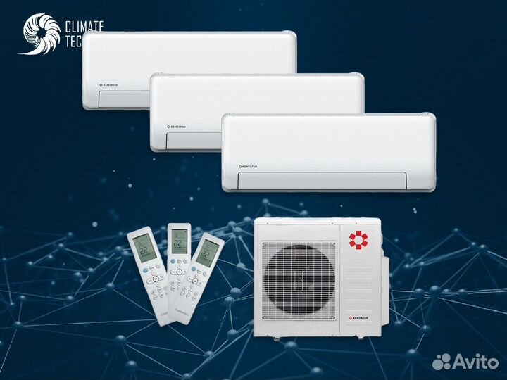 Мультисплит kentatsu с установкой