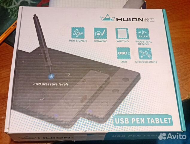 Графический планшет huion H420 объявление продам