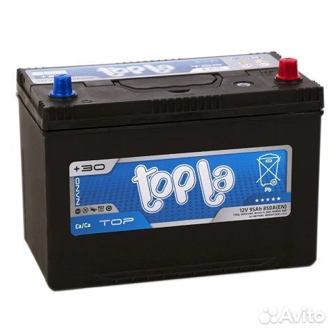 Новый аккумулятор Topla Top Asia EFB 105.0