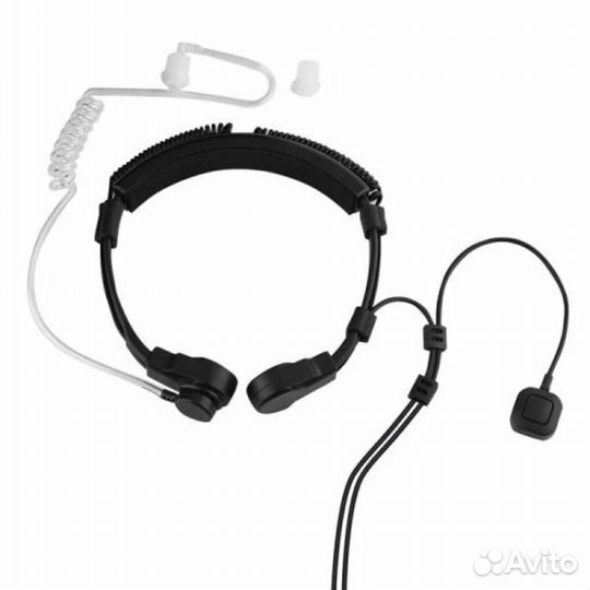 Гарнитура ларингофонная регулируемая для рации Bao