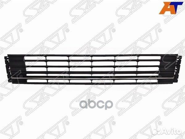 Решетка в бампер VW polo 15-20 4D хром молдинг