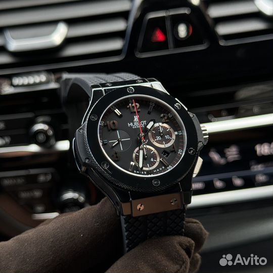 Часы Hublot big bang 44 mm Black Dial