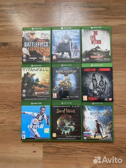 Игры на Xbox one Fat S X