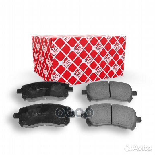 Колодки тормозные дисковые к-т перед 16660