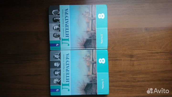 Литература 8 класс В. Я. Коровина 2 части 2022 г