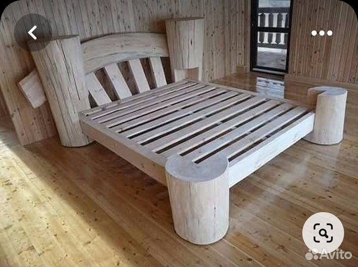 Изготовление кроватей из массива дерева