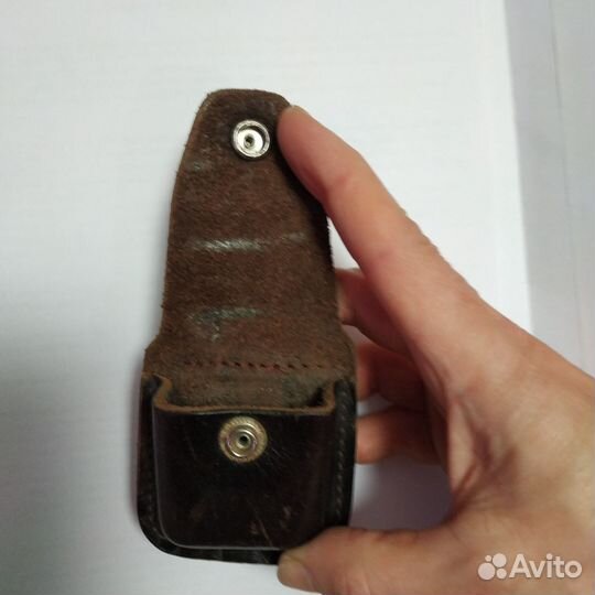 Кожаный чехол Zippo карман Зипо Зиппо