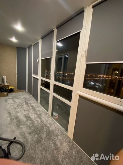 Рулонные шторы, жалюзи, римские шторы