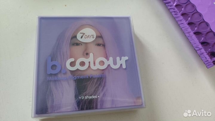 Тени для век 7days b.colour