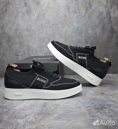 Кеды мужские boss черные