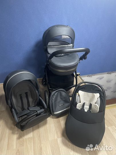 Коляска 3 в 1 Tutis Uno 3+ Автокресло