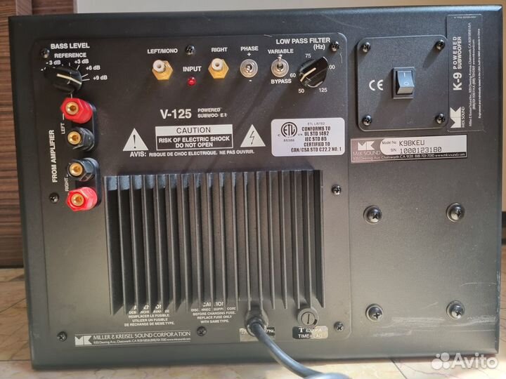 Сабвуфер Miller&Kreisel K9