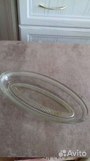 Селедочница стекло СССР